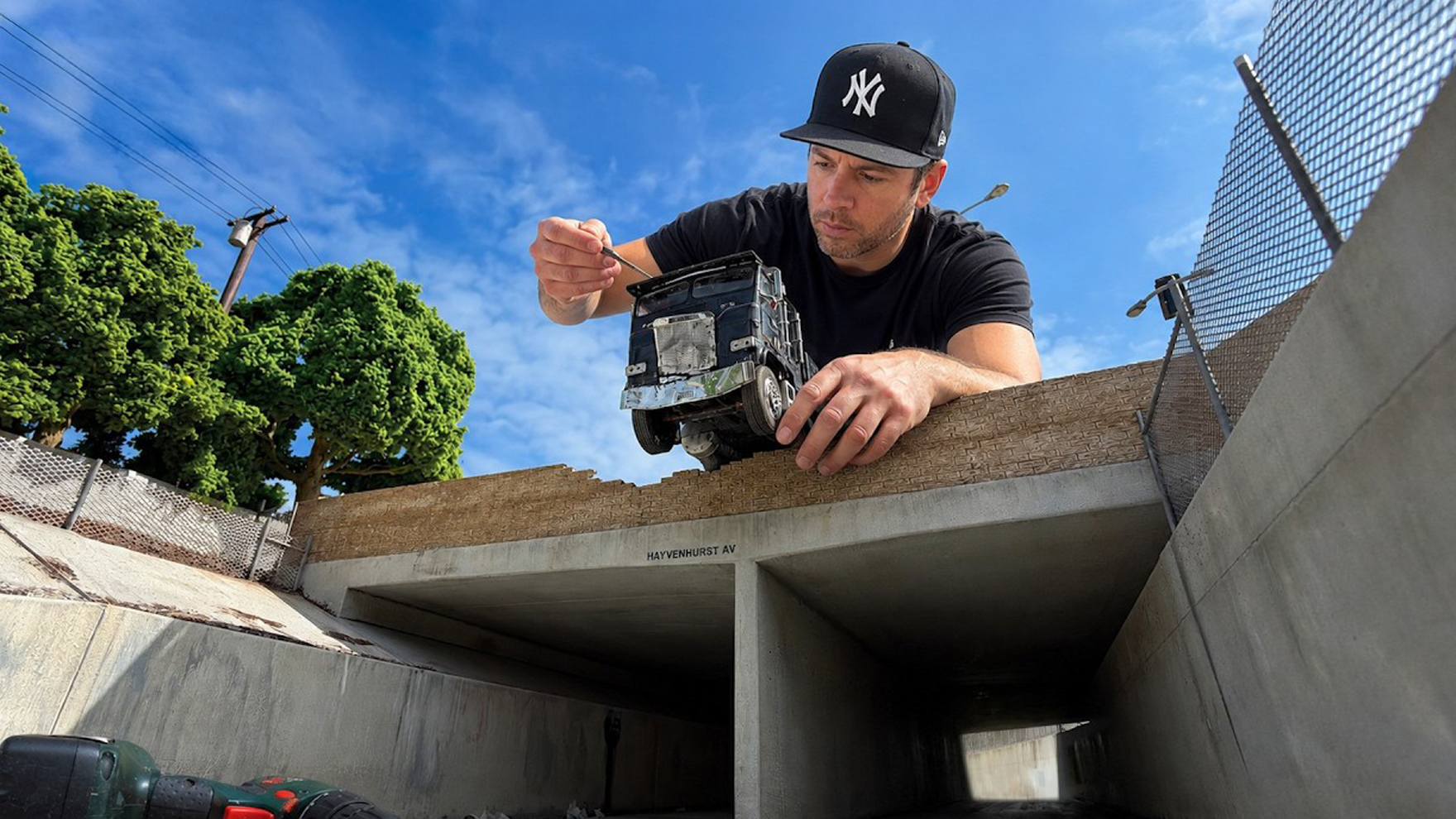 Building T2’s Truck Chase in Miniature