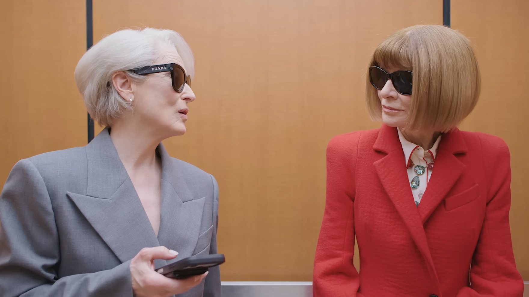 Anna Wintour Meets Miranda Priestly